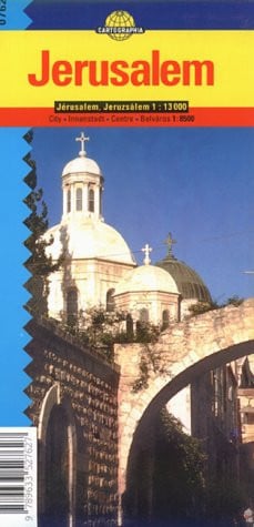 PLANO CARTOGRAFIA JERUSALEM, de SIN AUTOR | portada del libro