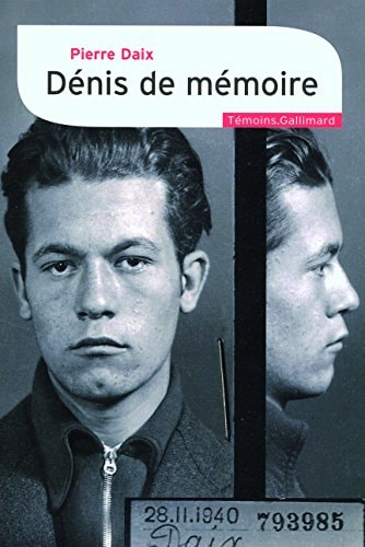 DENIS DE MEMOIRE, de Daix | portada del libro