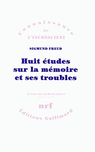 HUIT ETUDES SUR LA MEMOIRE ET SES TROUBLES, de Sigmund Freud | portada del libro