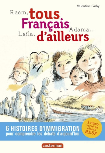 TOUS FRANCAIS D' AILLEURS REEM LEILA ADAMA, de Valentine Goby | portada del libro