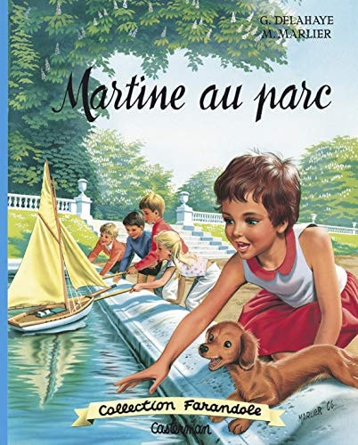 MARTINE FAC-SIMILE -MARTINE AU PARC, de Gilbert Delahaye | portada del libro
