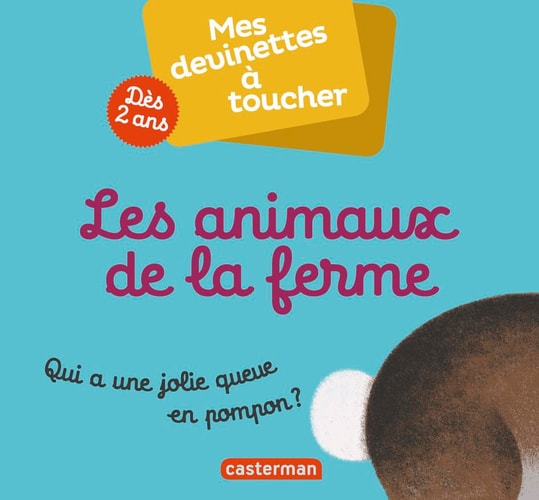 MES DEVINETTES A TOUCHER -1- LES ANIMAUX DE LA FERME, de Faulques | portada del libro