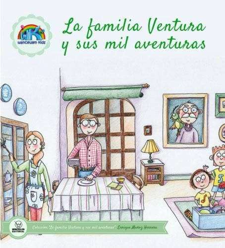La familia Ventura y sus mil aventuras, de Muñoz Herrera | portada del libro