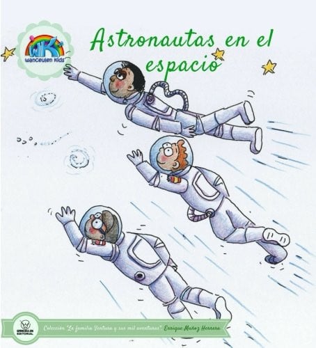 Astronautas en el espacio, de Muñoz Herrera | portada del libro