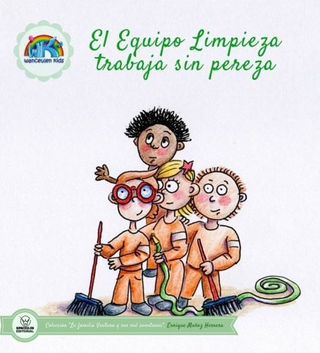 El Equipo Limpieza trabaja sin pereza, de Muñoz Herrera | portada del libro