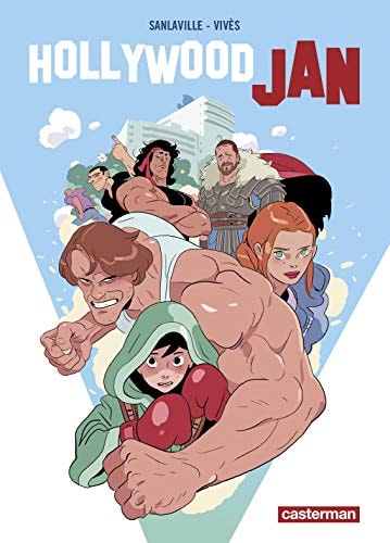 HOLLYWOOD JAN (NE 2018), de Michaël Sanlaville | portada del libro