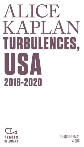 TURBULENCES USA, de Alice Kaplan | portada del libro