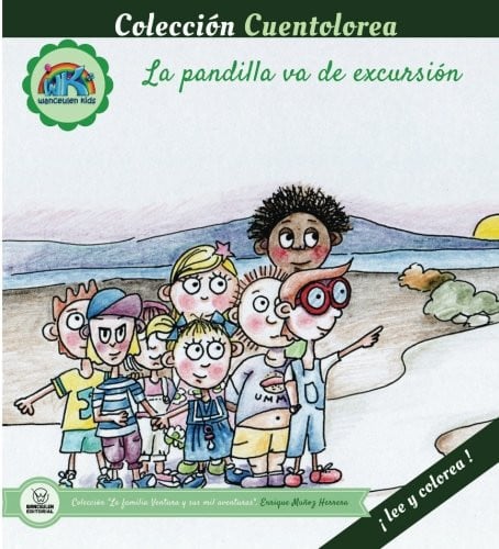 Cuentolorea: La pandilla va de excursión, de Muñoz Herrera | portada del libro
