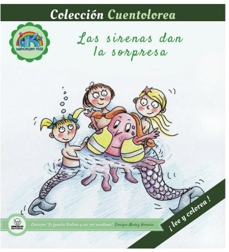 Cuentolorea: Las sirenas dan la sorpresa, de Muñoz Herrera | portada del libro
