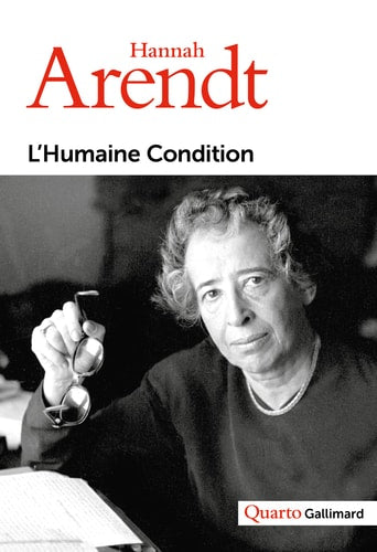 L'HUMAINE CONDITION, de Hannah Arendt | portada del libro