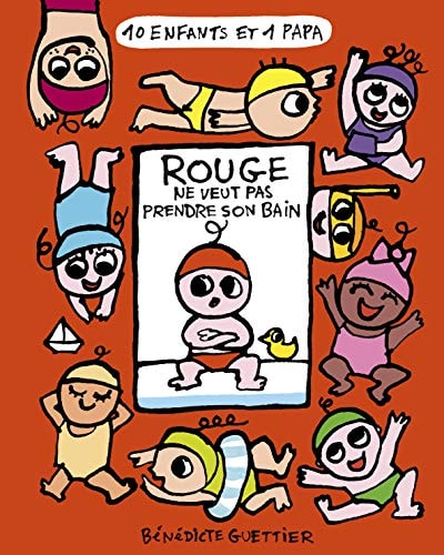 10 enfants et 1 papa, de Bénédicte Guettier | portada del libro