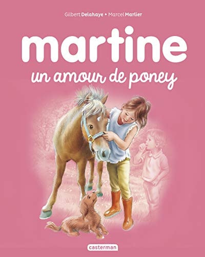 Martine, un amour de poney, de Gilbert Delahaye | portada del libro