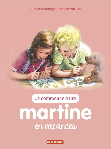 MARTINE EN VACANCES T45 (NE2016) (JE COMMENCE A LIRE AVEC MA, de Gilbert Delahaye | portada del libro