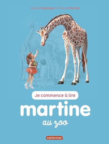 Martine au zoo, de Gilbert Delahaye | portada del libro