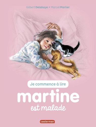 MARTINE EST MALADE T16 (NE2016) (JE COMMENCE A LIRE AVEC MAR, de Jean-Louis Marlier | portada del libro