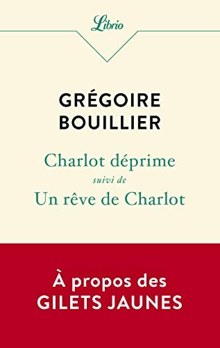 CHARLOT DEPRIME, de Grégoire Bouillier | portada del libro