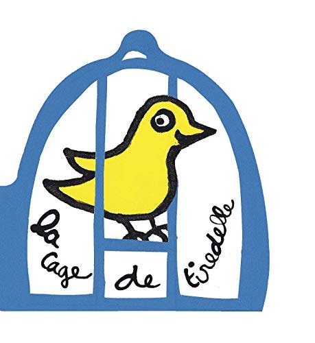 LA VIE EN ROND -LA CAGE DE TIREDELLE, de Bénédicte Guettier | portada del libro