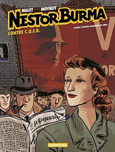 NESTOR BURMA -10- NESTOR BURMA CONTRE CQFD, de Emmanuel Moynot | portada del libro