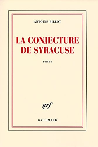 LA CONJECTURE DE SYRACUSE, de Billot | portada del libro