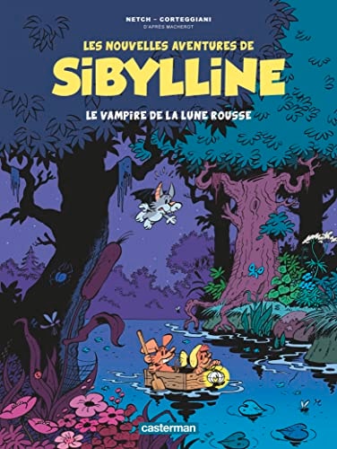 LES NOUVELLES AVENTURES DE SIBYLLINE T2 LE VAMPIRE DE LA LUN, de François Corteggiani | portada del libro