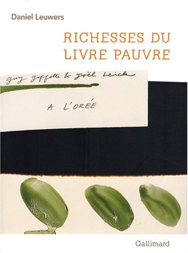 RICHESSES DU LIVRE PAUVRE, de Daniel Leuwers | portada del libro