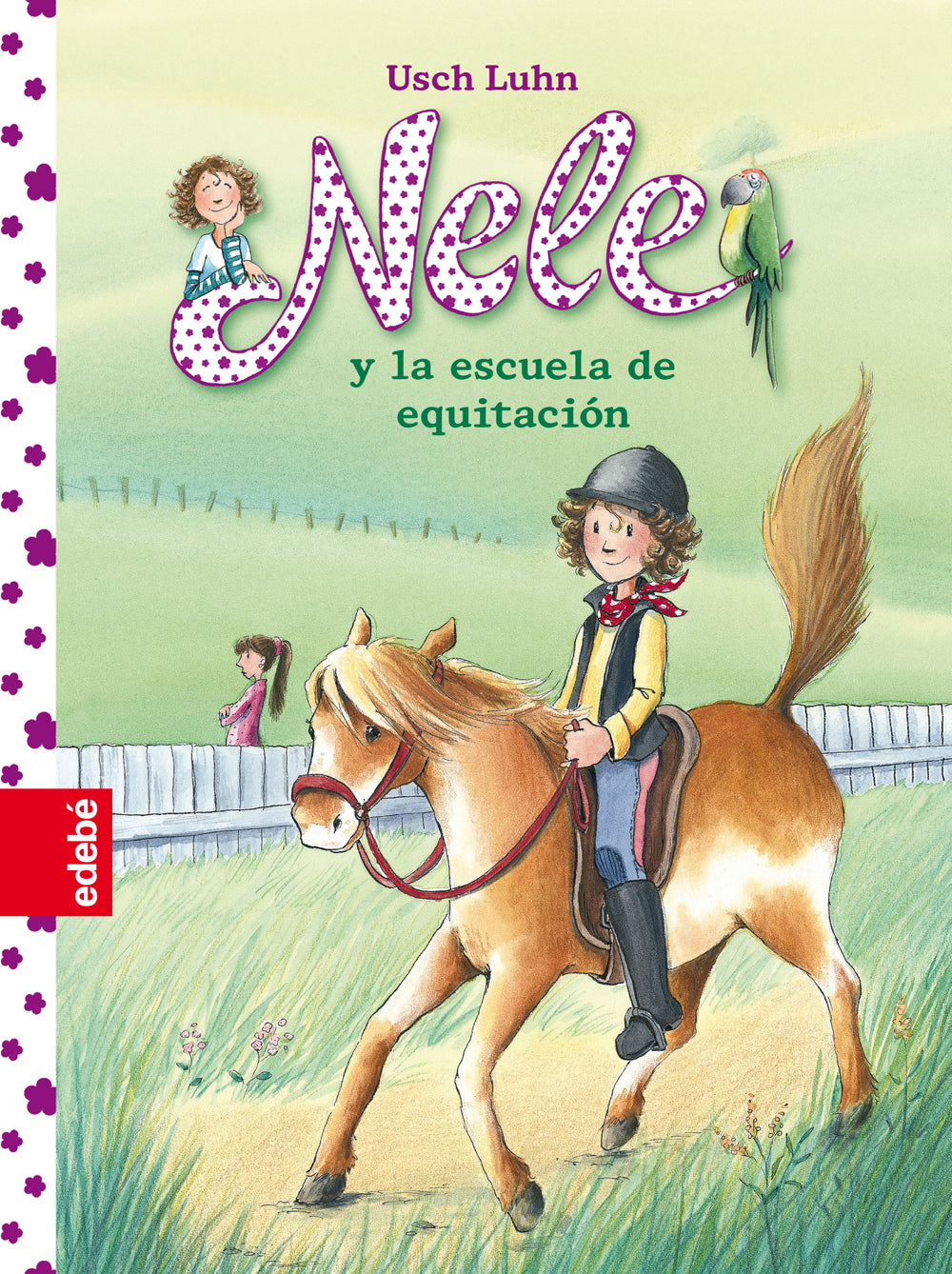 NELE 2: Nele y la escuela de equitación, de LUHN | portada del libro