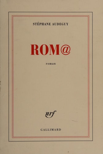 ROMA, de Stéphane Audeguy | portada del libro