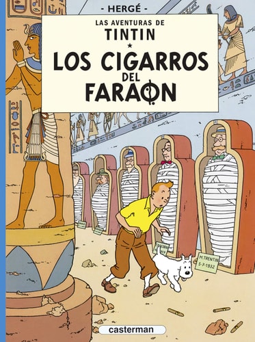 Tintin: Los cigarron del faraon (occitan), de Hergé | portada del libro