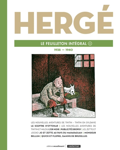 HERGE LE FEUILLETON INTEGRAL 1939-1940, de Jean-Marie Embs | portada del libro