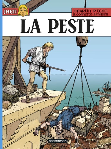 JHEN -16- LA PESTE, de Paul Teng | portada del libro