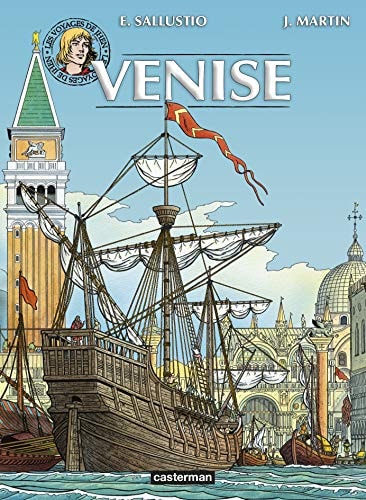 JHEN VOYAGES -VENISE, de Enrico Sallustio | portada del libro