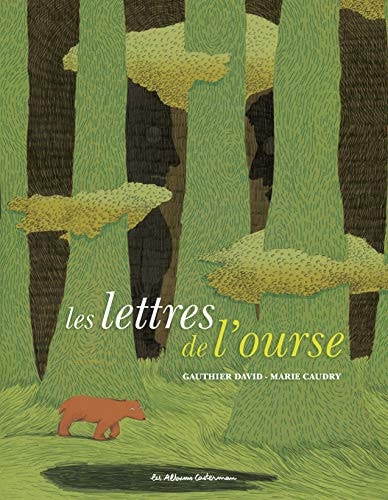 LES LETTRES DE L'OURSE, de Gauthier David | portada del libro