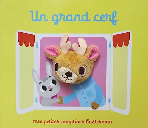 MES PETITES COMPTINES -4- UN GRAND CERF, de Kyprianou | portada del libro