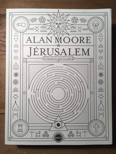 JERUSALEM, de ALAN MOORE | portada del libro
