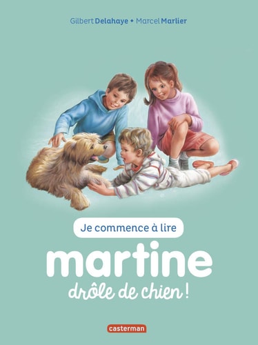MARTINE DROLE DE CHIEN T18 (NE2017) (JE COMMENCE A LIRE), de Jean-Louis Marlier | portada del libro