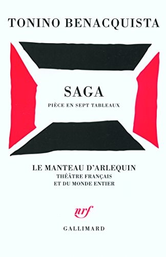 SAGA. PIECE EN 7 TABLEAUX, de Benacquista | portada del libro