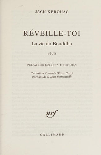 REVEILLE-TOI, de Jack Kerouac | portada del libro