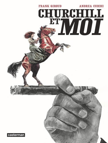 CHURCHILL ET MOI, de Frank Giroud | portada del libro