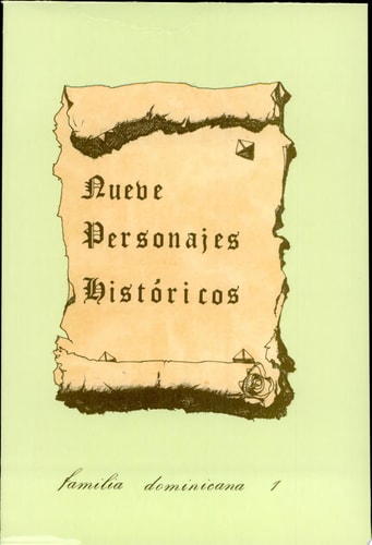 Familia Dominicana. VOL. I: Nueve personajes históricos., de Varios autores | portada del libro