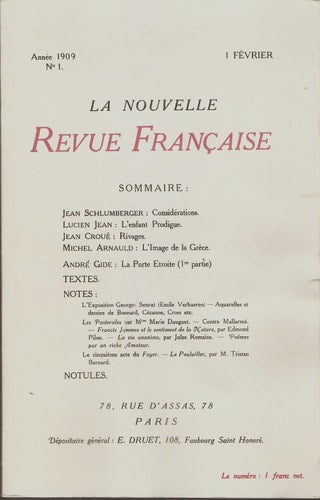 FAC SIMILE NUM 1 NOUV REV, de Michel Arnauld | portada del libro