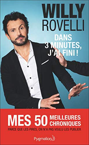 ANS 3 MINUTES, J'AI FINI!, de ROVELLI WILLY | portada del libro