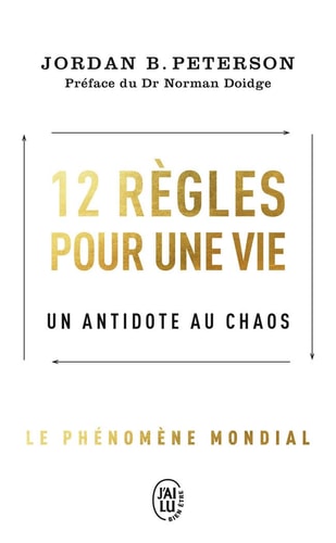 2 REGLES POUR UNE VIE, de Jordan B. Peterson | portada del libro