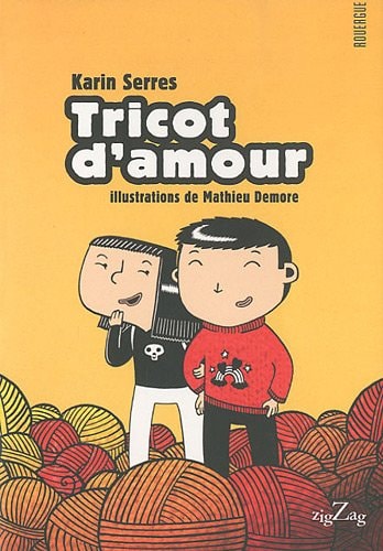 TRICOT DAMOUR, de Karin Serres | portada del libro