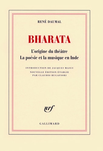 BHARATA, de René Daumal | portada del libro
