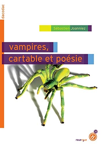 VAMPIRES CARTABLE ET POESIE, de Sébastien Joanniez | portada del libro