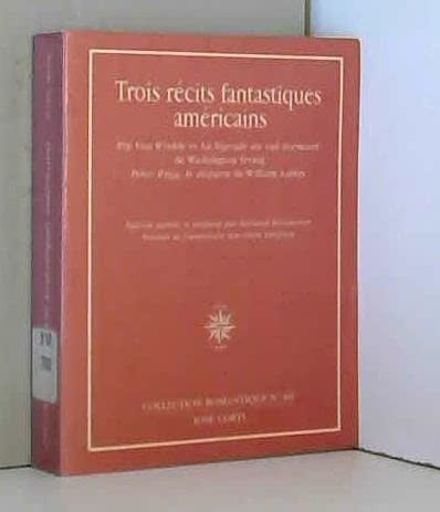 TROIS RECITS FANTAST AMERICAINS, de AUSTIN WILLIAM# | portada del libro