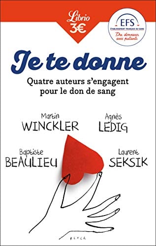 JE TE DONNE 3 HISTOIRES D'AMOUR, de Baptiste Beaulieu | portada del libro