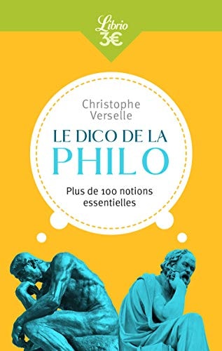 E DICO DE LA PHILO, de Christophe Verselle | portada del libro