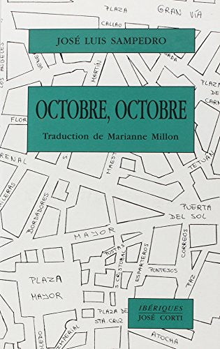 OCTOBRE OCTOBRE, de José Luis Sampedro | portada del libro