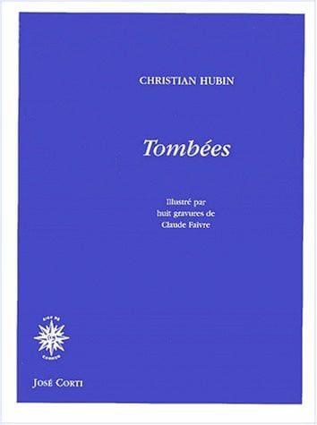 TOMBEES, de HUBIN CHRISTIAN | portada del libro